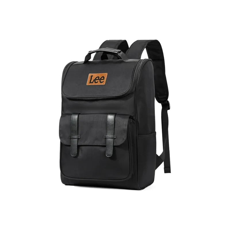 Lee Oxford Vintage Backpack Casual Bag Regular Unisex Khaki/Black-7