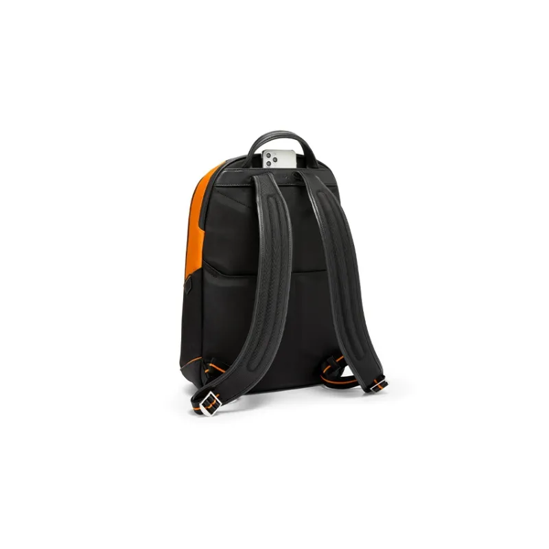 TUMI McLaren Collaboration Fabric Backpack Men's Papaya Orange-3
