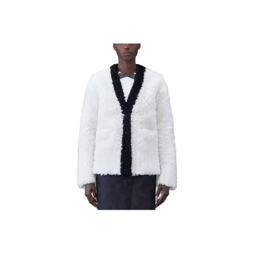 THOM BROWNE FW23 Early Autumn Collection Jackets Women's Black And White