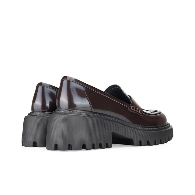D FUSE SCANDINAVIA Loafers 6cm Women's Black-3