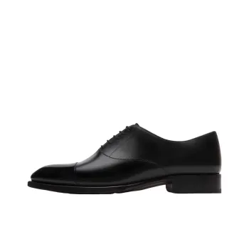 Brioni Dress Shoes Men Mid-Top Black