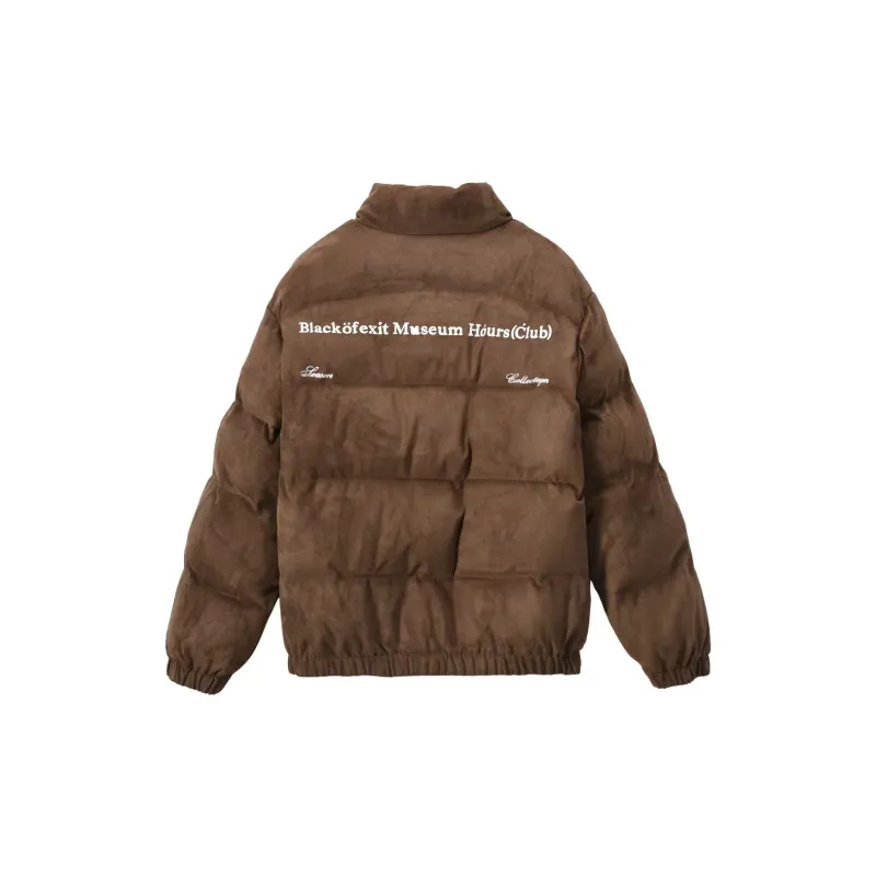 BLACK OF EXIT Puffer Jackets Unisex-10