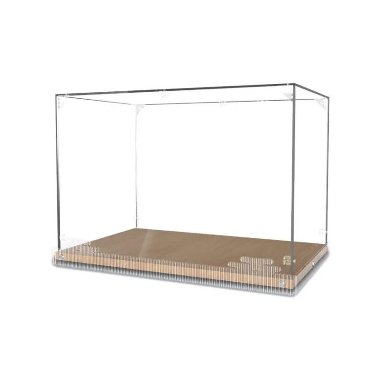 KGBOX Himeji Castle WAVE Foam Sole Acrylic Display Case Dust Cover Storage Box Model Accessories-3