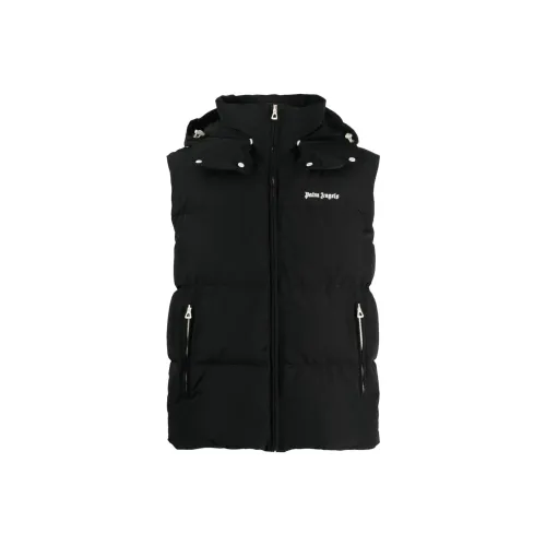 PALM ANGELS Vests Men Black