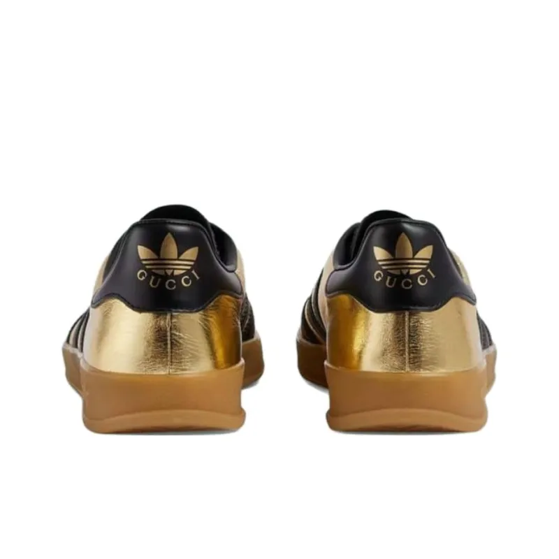 GUCCI Adidas X GUCCI Gazelle 'Metallic Gold'-3
