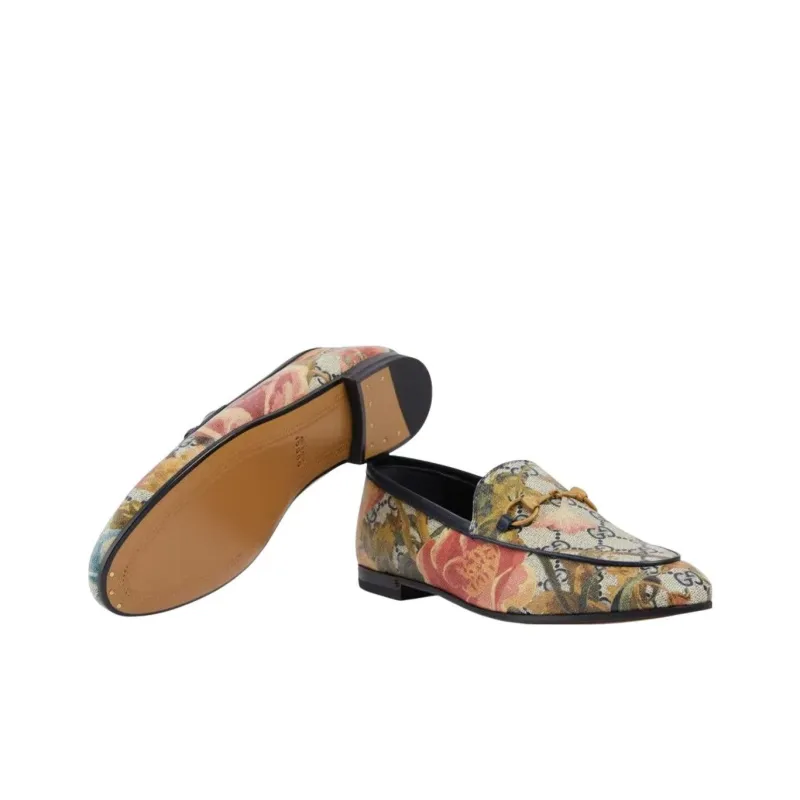 GUCCI Jordaan Loafers Women's Multicolor-4