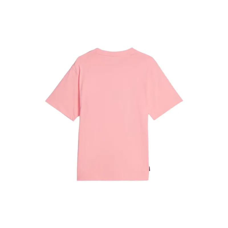 PUMA TEAM WHITE T-Shirts Women's Peach Smoothie-1