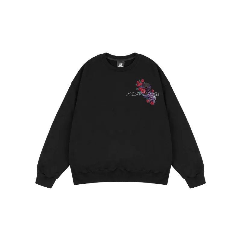 XINYINSU x SHISHANGZUIQIANG Sweatshirt Unisex Black-2