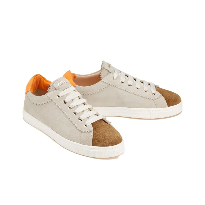 AGL Low-Top Skateboard Shoes Women's Gray-1