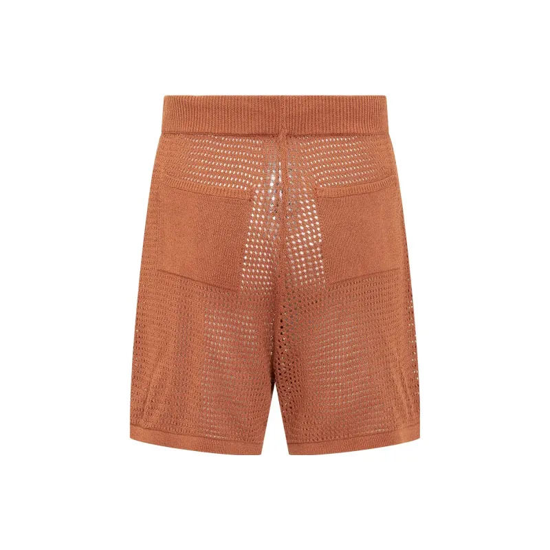 NANUSHKA Fico Knitted Shorts-1