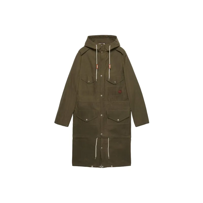 GUCCI Waxed Hooded Parka-1