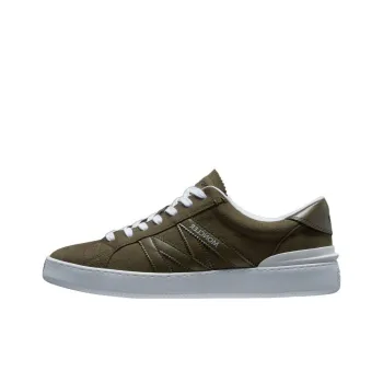 Moncler Monaco Low Top Green White