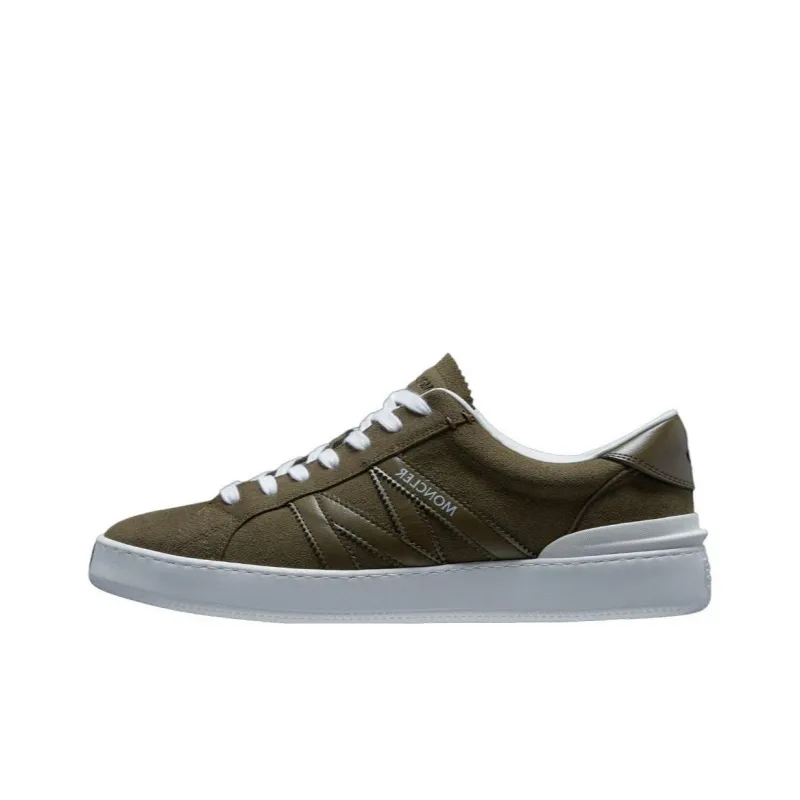 Moncler Monaco Low Top Green White-0