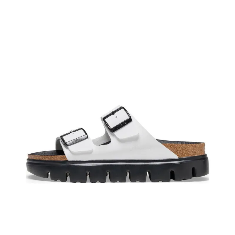 Birkenstock Slide Slippers 30mm Women's White-0
