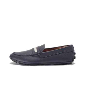 BALLY Kerbs Drivers Leather Loafers
