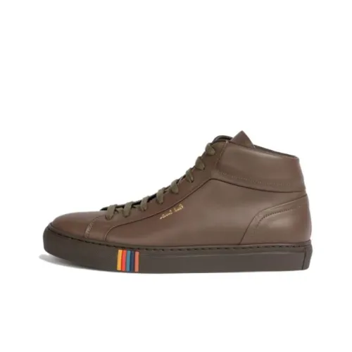 Paul Smith Basso Skateboard Shoes Men Low-Top Brown