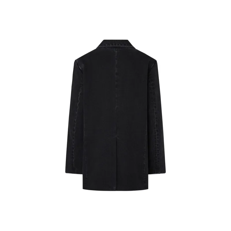MO&CO Business Suits Women's Denim Black-1