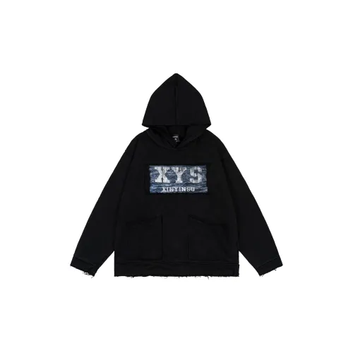 XINYINSU Sweatshirts Unisex Black