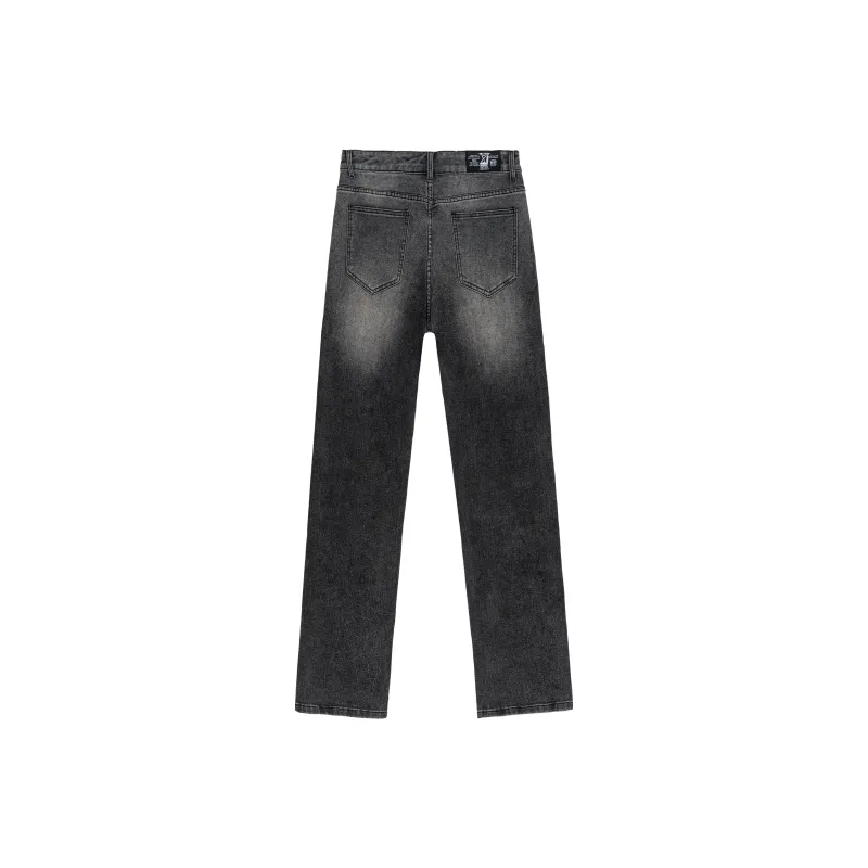 XINYINSU Jeans Unisex Black-1