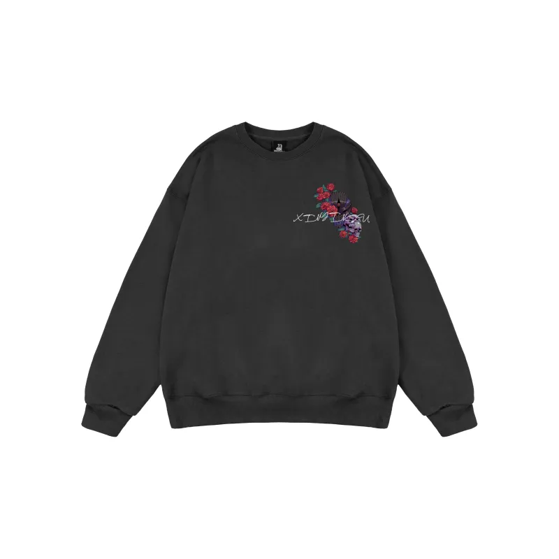XINYINSU x SHISHANGZUIQIANG Sweatshirt Unisex Black-4