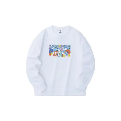 ANTA Life Collection Sweatshirts Women's Snowflake White