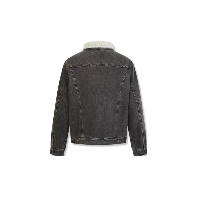 Levis Denim Jackets Men Black-1