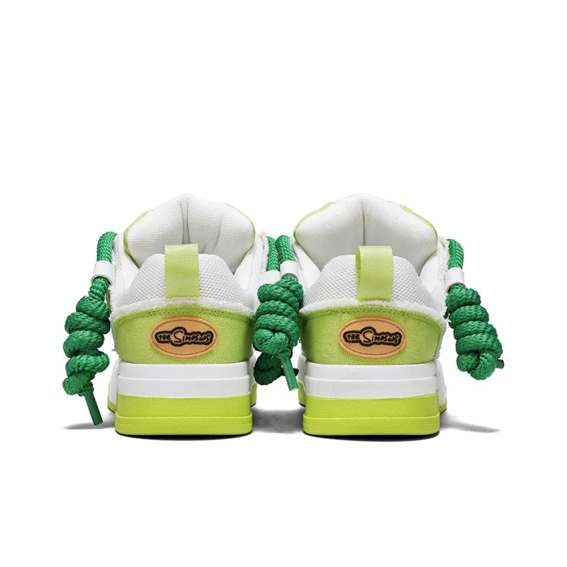 The Simpsons Slip Resistant Cushioning Abrasion Resistant Breathable Low Top Skateboard Shoes Unisex-5