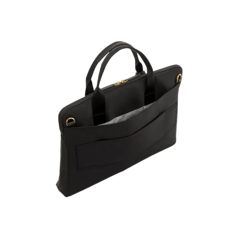 TUMI Nylon Shoulder Bag Crossbody Bag Handbag Unisex Black-3
