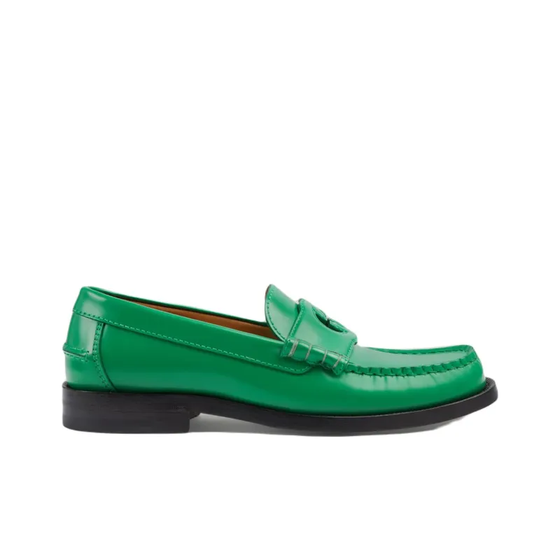 GUCCI Interlocking Casual Shoes Women's Green-1