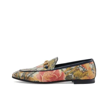GUCCI Jordaan Loafers Women's Multicolor