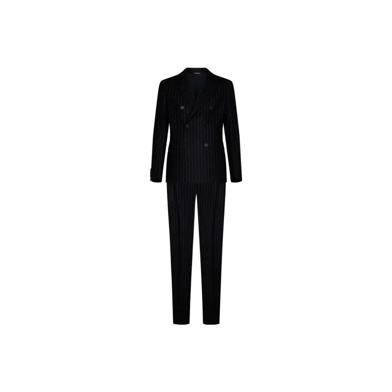 TONELLO Business Suits Men Black-1
