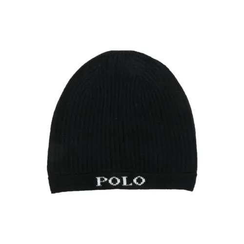 Polo Ralph Lauren Logo-intarsia Rib-knit Beanie