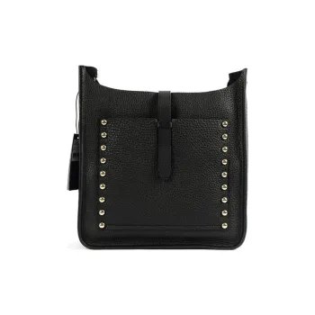 REBECCA MINKOFF Cow Leather Crossbody Bag Shoulder Bag Women's Black