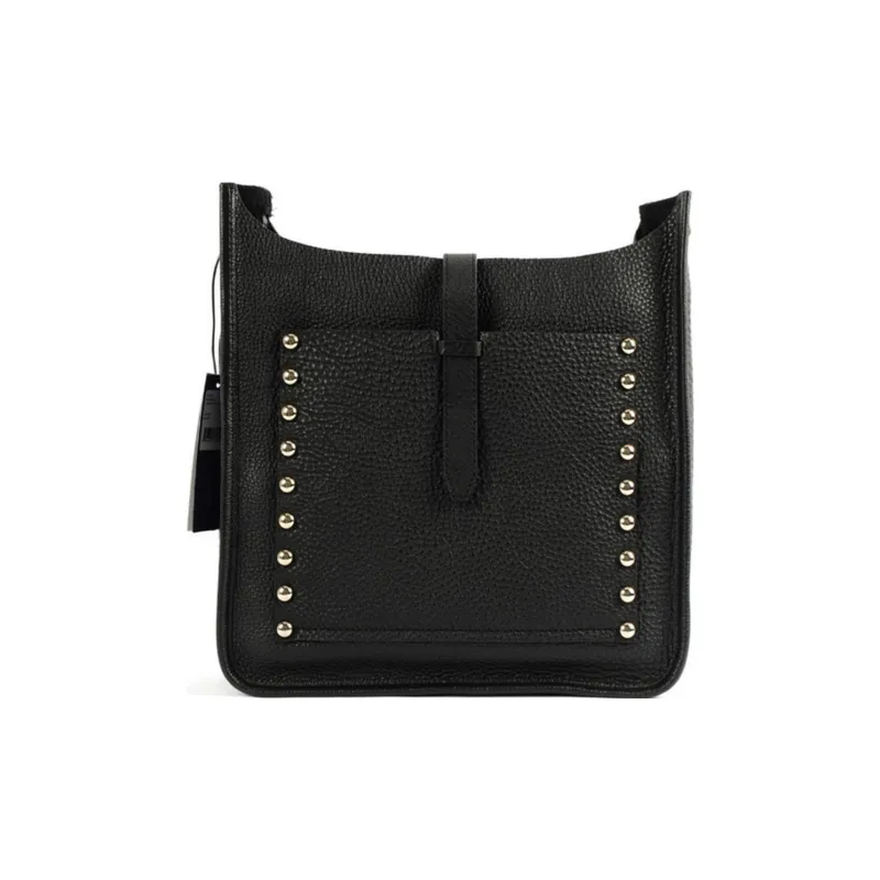 REBECCA MINKOFF Cow Leather Crossbody Bag Shoulder Bag Women's Black-0
