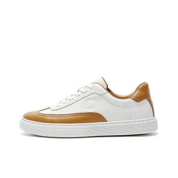 CERRUTI 1881 Skateboard Shoes Men Low-Top White Brown