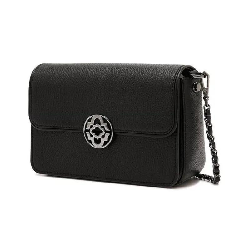 ORYANY Cow Leather Crossbody Bag Shoulder Bag Women's Black-1