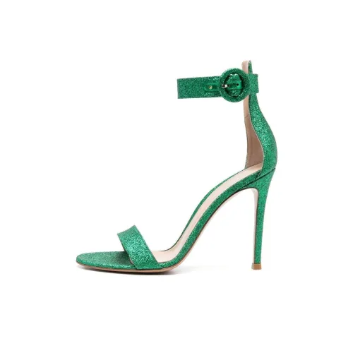 GIANVITO ROSSI Portofino 105mm Glitter Sandals