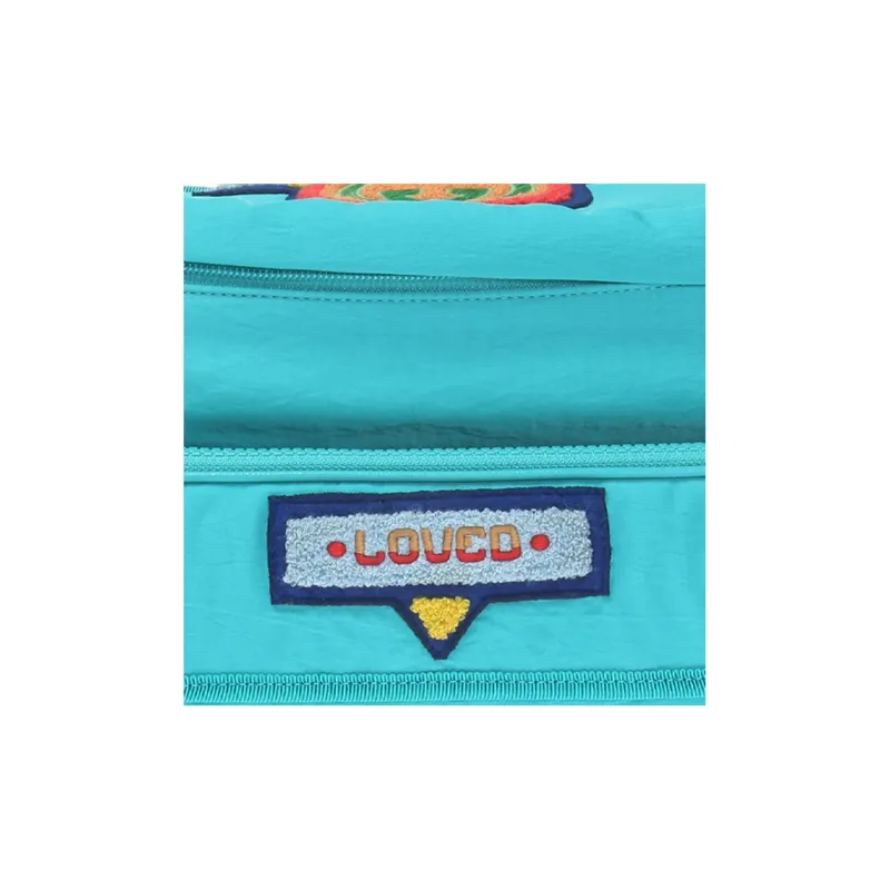 GUCCI Nylon Fanny Pack Backpack Backpack Sling Bag Unisex Blue-3
