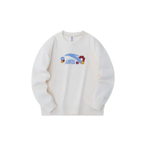 ANTA Life Collection Sweatshirts Women's White Duck Down