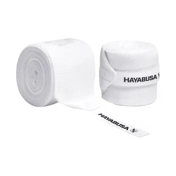 HAYABUSA Boxing Bandage 100% Cotton Unisex White