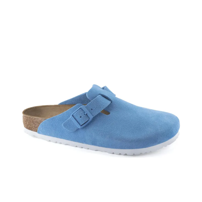 Birkenstock Boston Closed Toe Slippers Unisex Blue-1