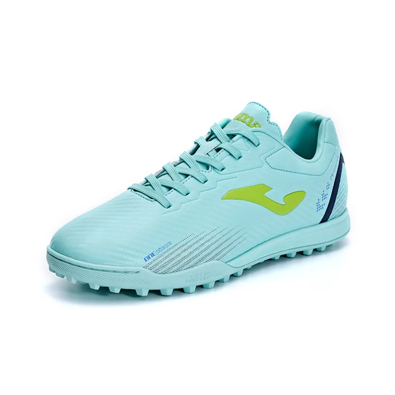 Joma TF Rubber Broken Studs Anti Slip Wear Resistant Soccer Shoes Men's Green-2