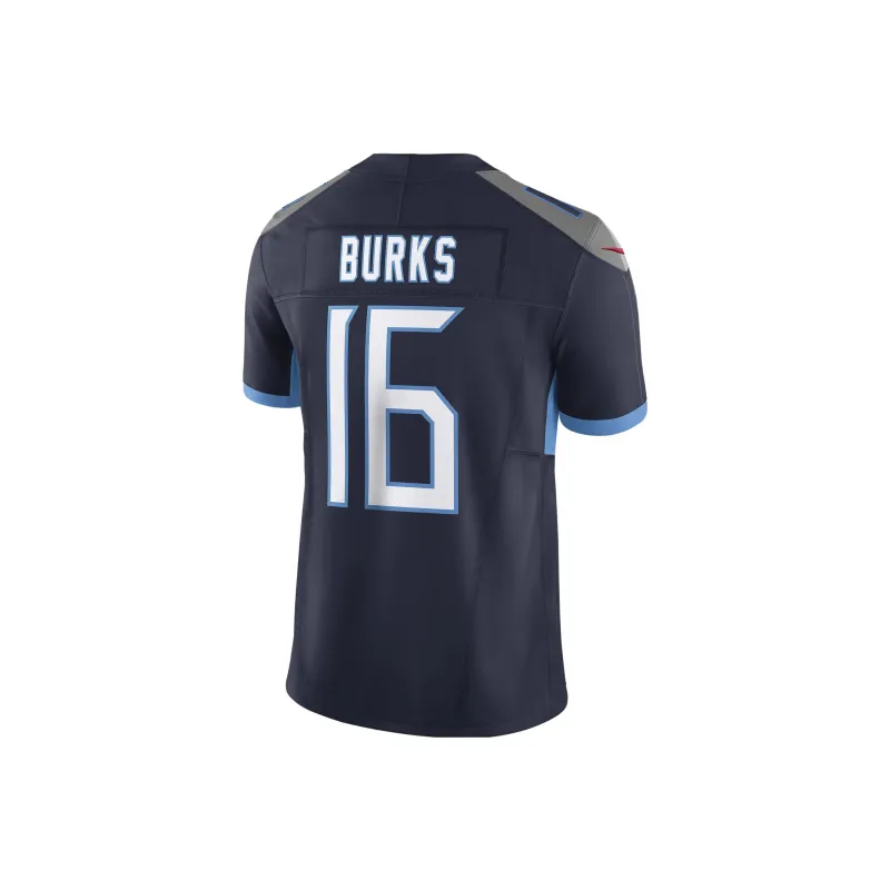 Nike Treylon Burks Tennessee Titans Men's Nike Dri FIT Nfl Limited Football Jersey-1