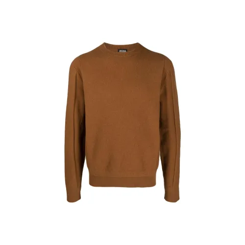 Ermenegildo Zegna Sweaters Men Brown