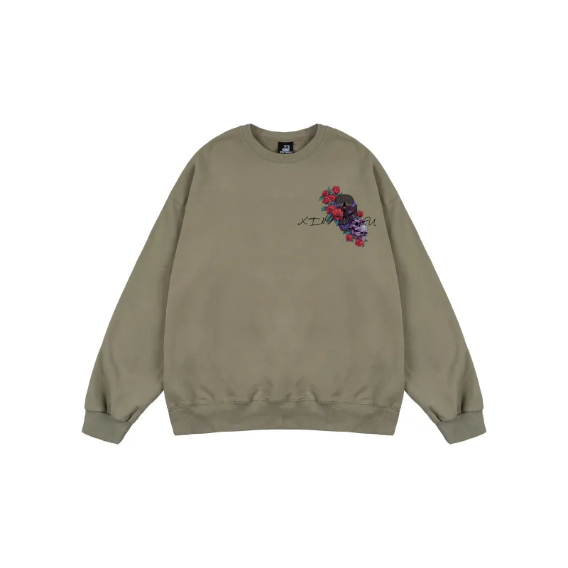 XINYINSU x SHISHANGZUIQIANG Sweatshirt Unisex Black-8