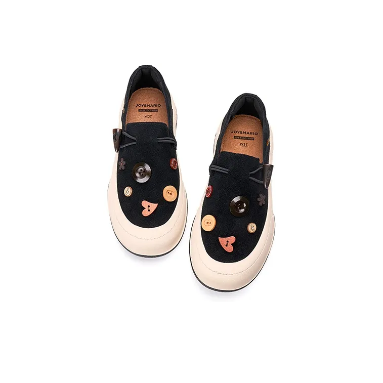 Joy&Mario Loafers Women's Camel/Black/Gray-11