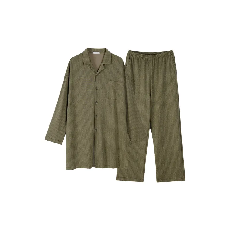 Same Language Men Pajama Sets-0