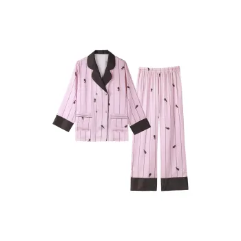 IIZZINI Scenario Pajama Set Women's Rose Red