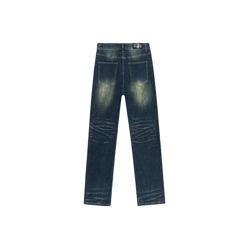 XINYINSU Jeans Unisex Dark Blue-8