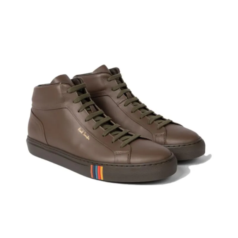Paul Smith Basso Low-Top Skateboard Shoes Men's Brown-2